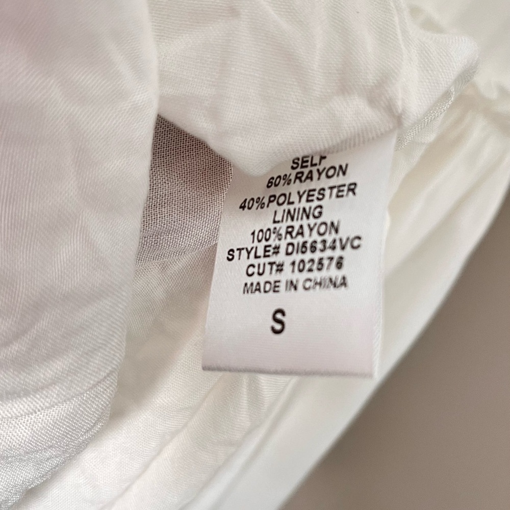 Vici White mini dress size s - Picture 8 of 8